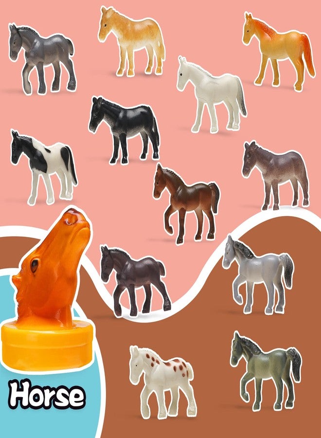 KarberDark 95 Pcs Small Animal Toys, Assorted Mini Ocean, Zoo, Farm, Dinosaur, Insect, Dog and Horse Figure, Little Plastic Animals Figurine for Easter, Sensory Bin Stuffers, Birthday Gifts,Kid 3-5 - Image 5